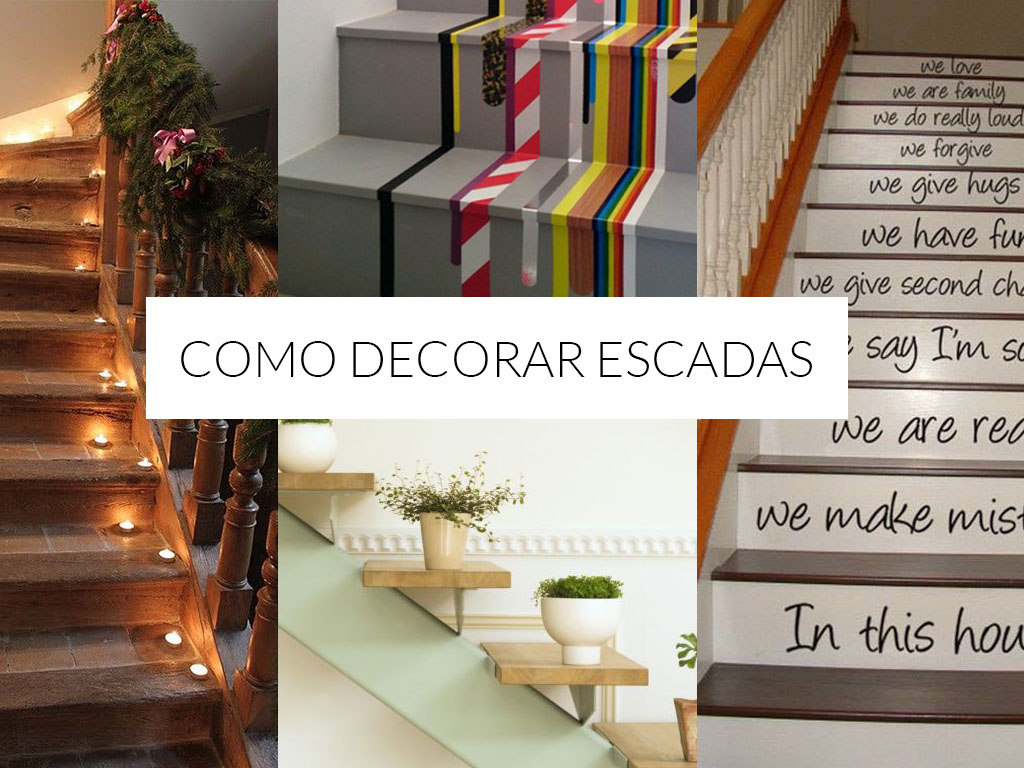 escada decorativa de madeira ou bambu qual a melhor