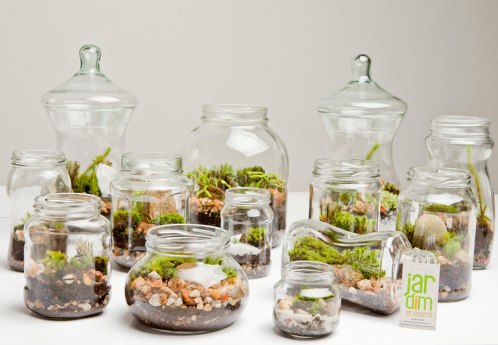 decoração em vidro