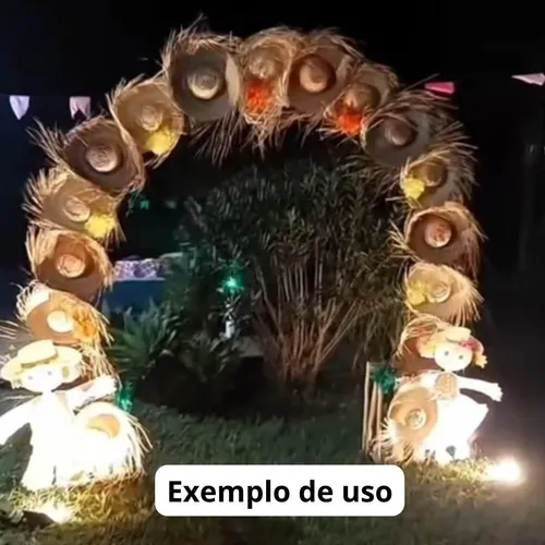 Arco de Balões e Chapéus: O Segredo para uma Entrada de Arraial Vibrante