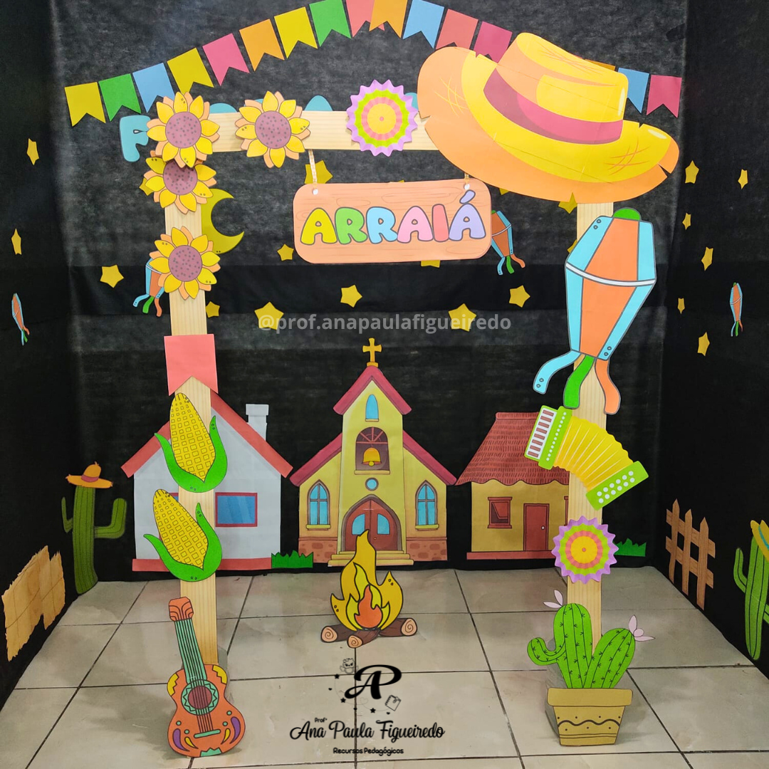 Transforme sua Entrada: Dicas de Iluminação e Elementos Rústicos para Festa Junina