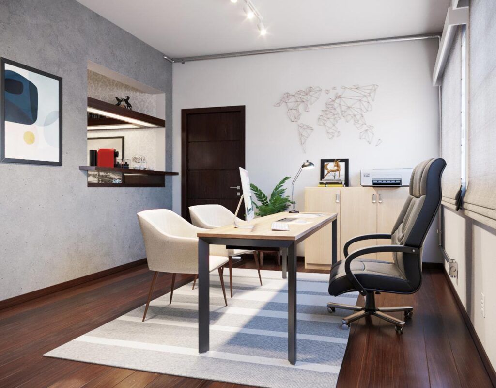 decoração escritorio de contabilidade