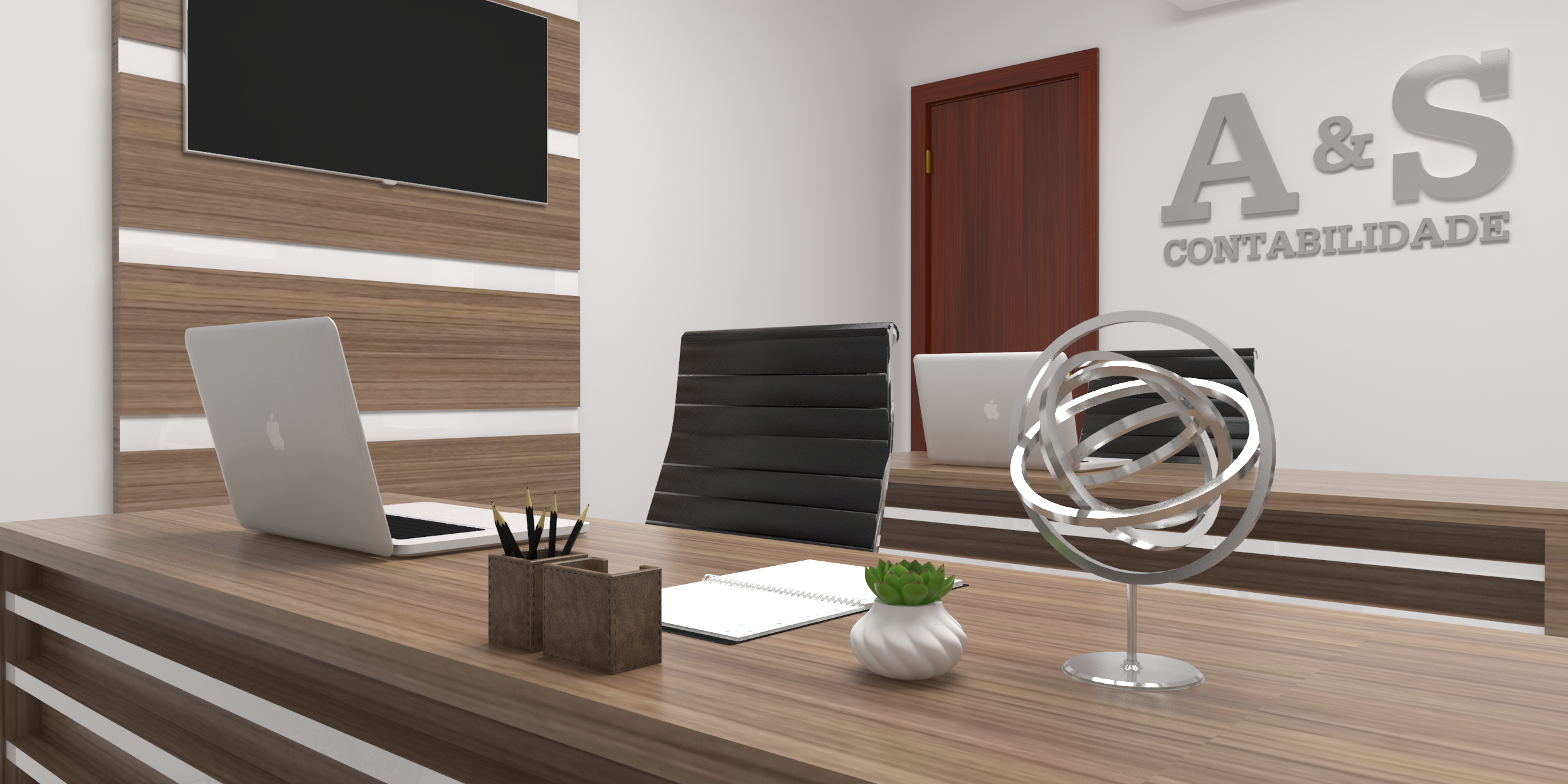 plantas ideais escritório contabilidade