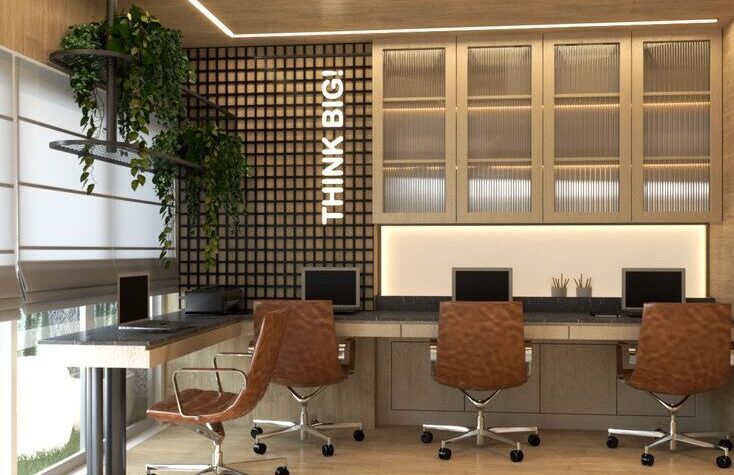 custo decoração escritório contabilidade pequeno