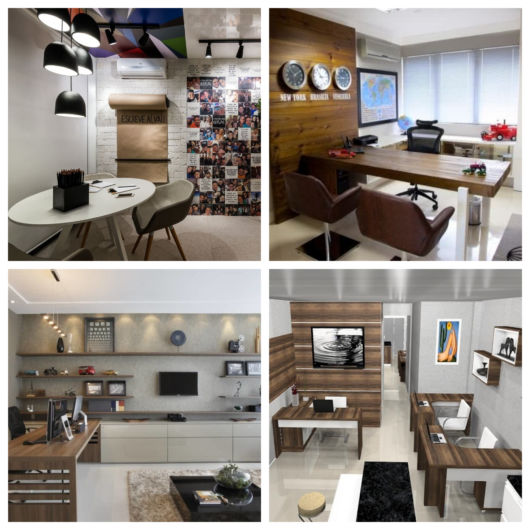 decoração escritório pequeno