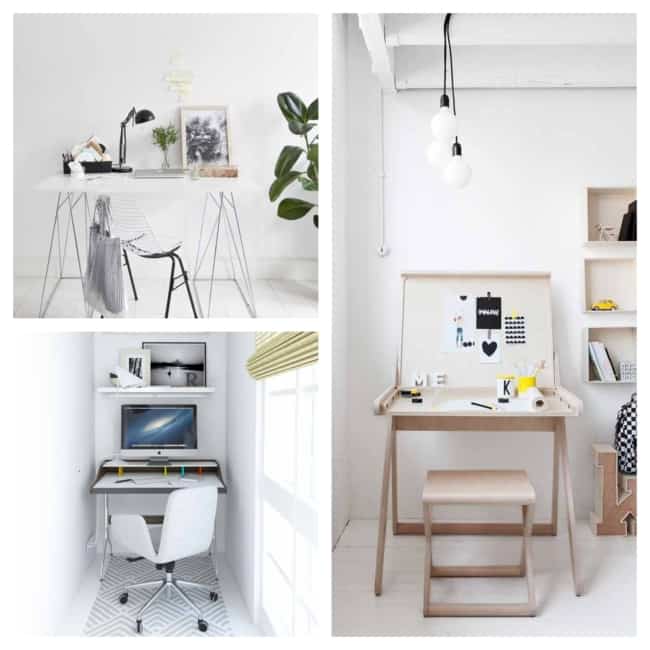 Otimizando espaços pequenos: dicas de escrivaninhas suspensas e de canto