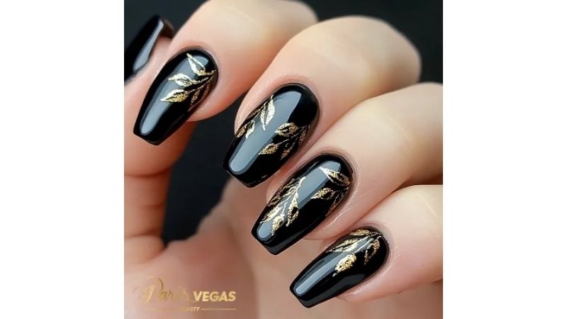 Tendências de decoração com esmalte preto: do minimalista ao ousado