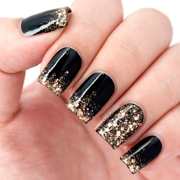 Tendências de decoração com esmalte preto: do minimalista ao ousado