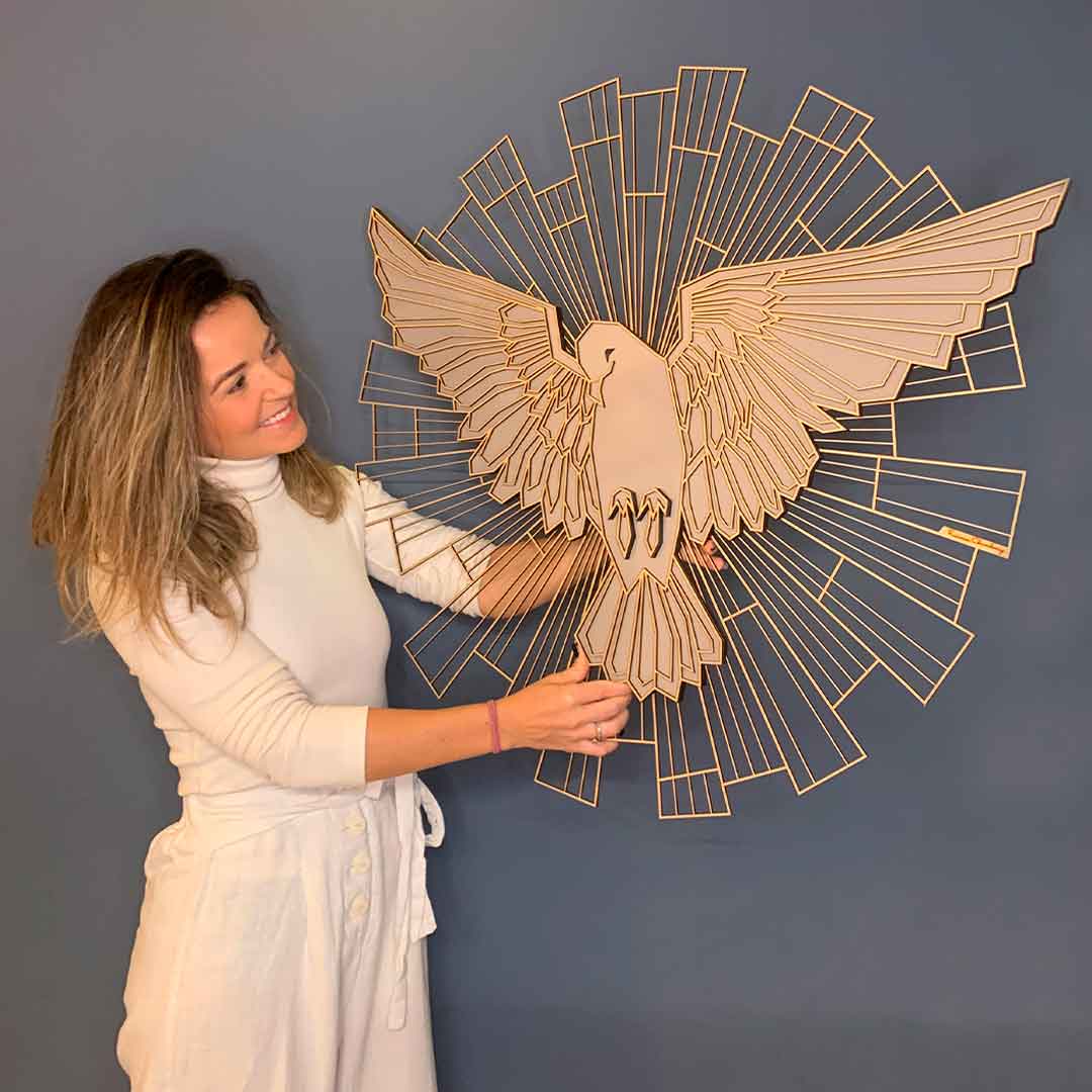 decoração espírito santo versus outros temas evangélicos