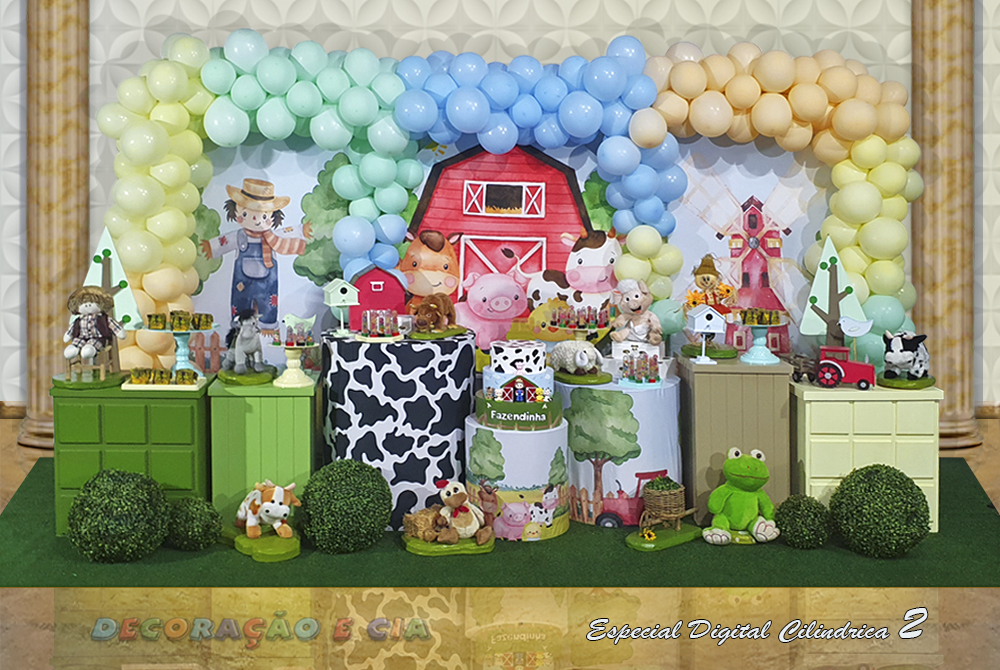 decoração fazendinha