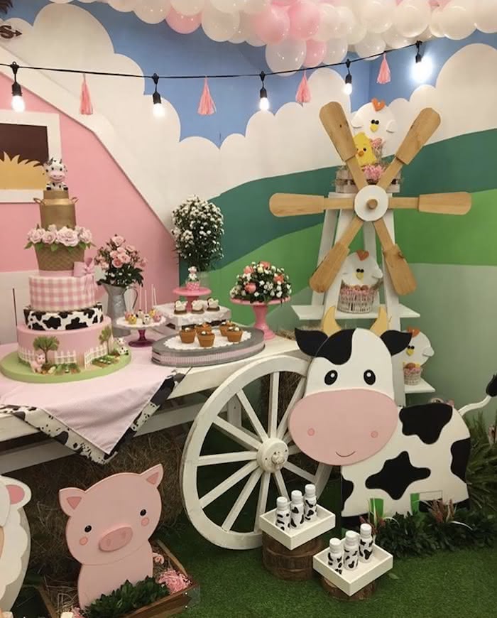 Cardápio completo para festa fazendinha infantil