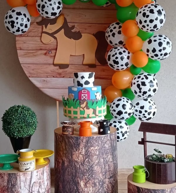 Como montar uma festa fazendinha gastando pouco