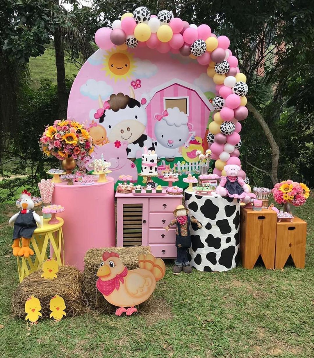 decoração fazendinha menina