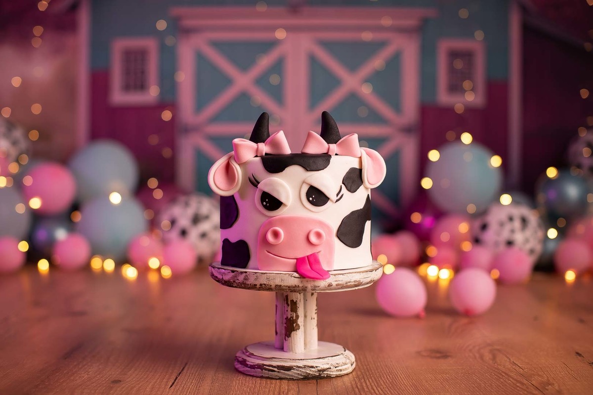 decoração fazendinha rosa