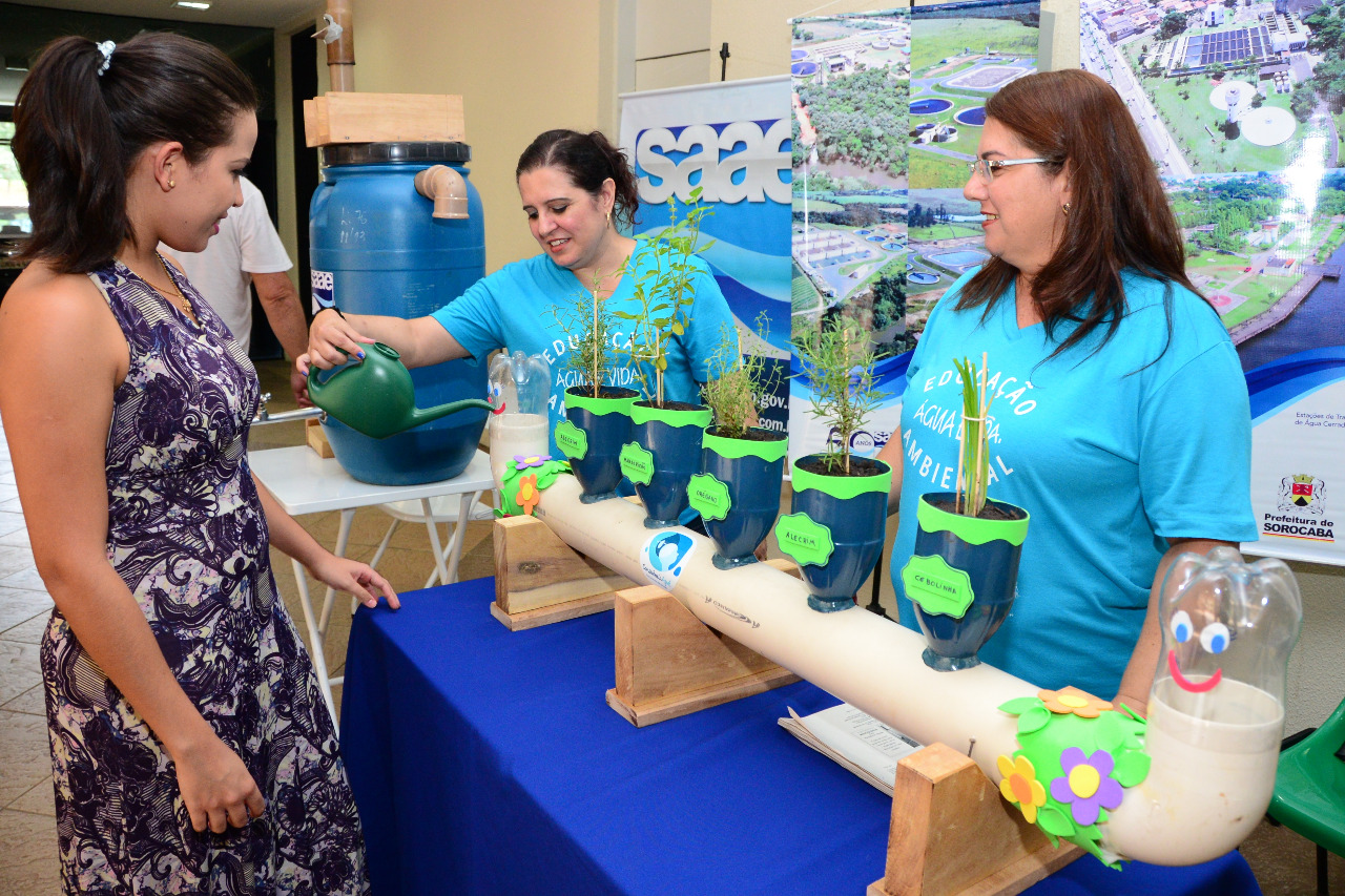 erros comuns decoração feira de ciências água