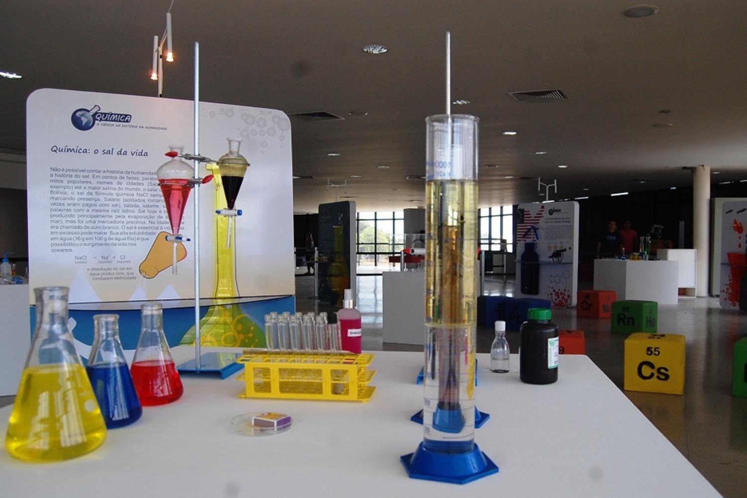 ideias de decoração feira de ciências química fácil