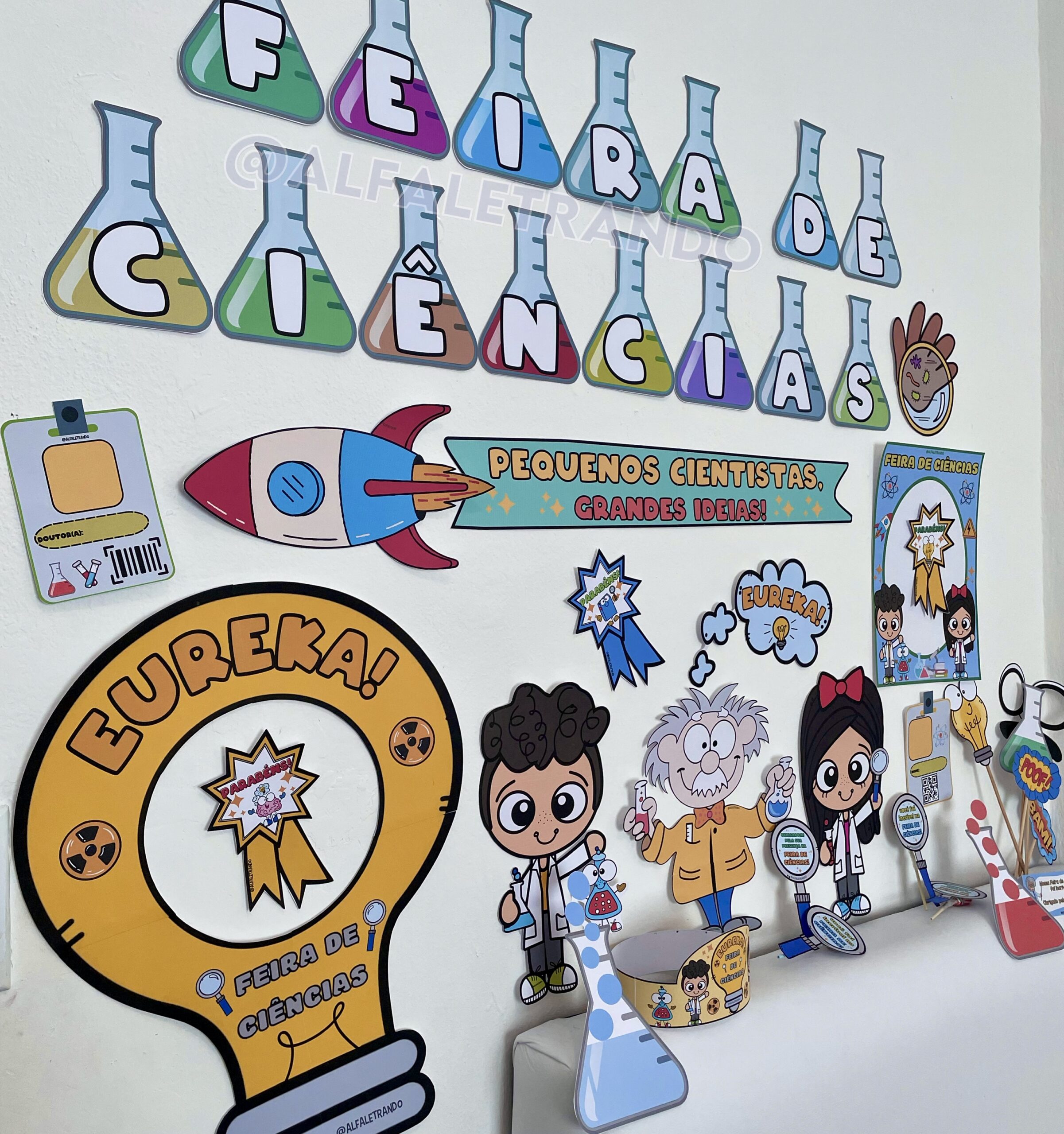 erros comuns ao decorar feira de ciências química