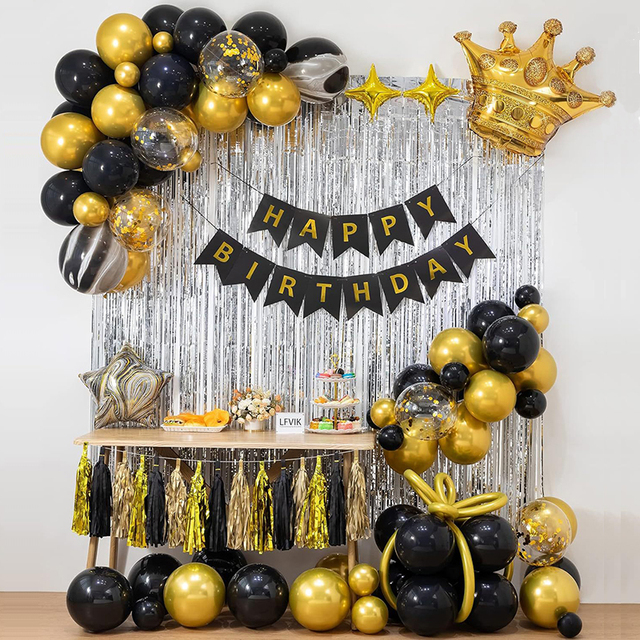 5 ideias de títulos para posts sobre decoração de 18 anos:
1. Festa de 18 Anos Preto e Dourado: Guia Completo para uma Celebração Inesquecível
2. Decoração de 18 Anos Simples e Elegante: Dicas para Economizar sem Perder o Glamour
3. Inspire-se: As Melhores Ideias de Painéis e Balões para sua Festa de 18 Anos
4. Bolo de 18 Anos Preto e Dourado: Tendências e Inspirações para um Doce Perfeito
5. DIY Festa de 18 Anos: Crie uma Decoração Personalizada e Econômica