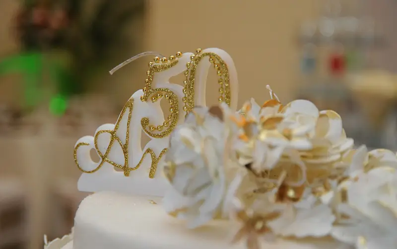 decoração festa 50 anos feminina simples