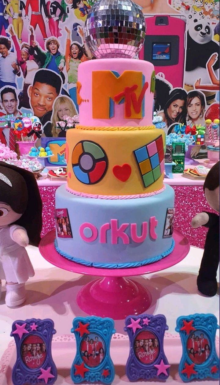 decoração festa anos 2000