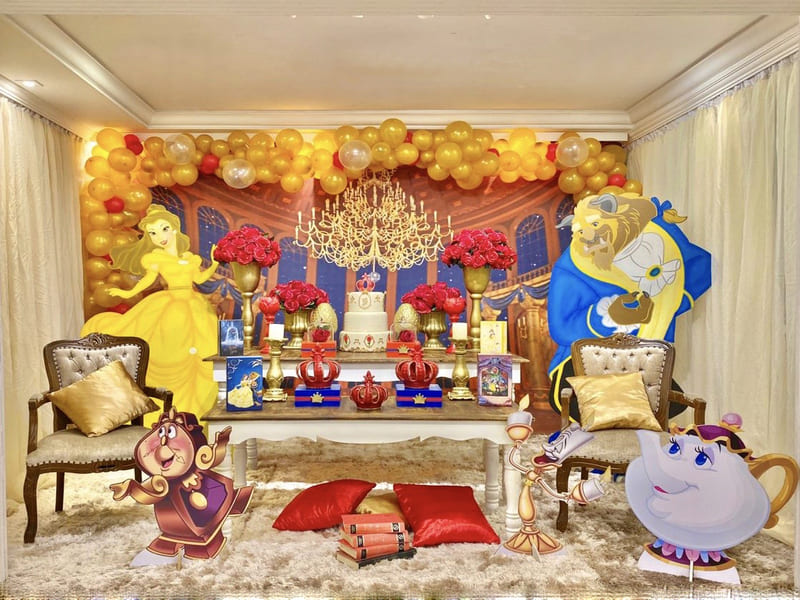 decoração bela e a fera luxo versus tradicional