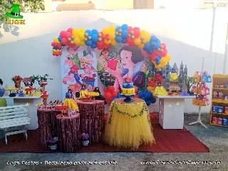erros comuns decoração festa branca de neve evitar