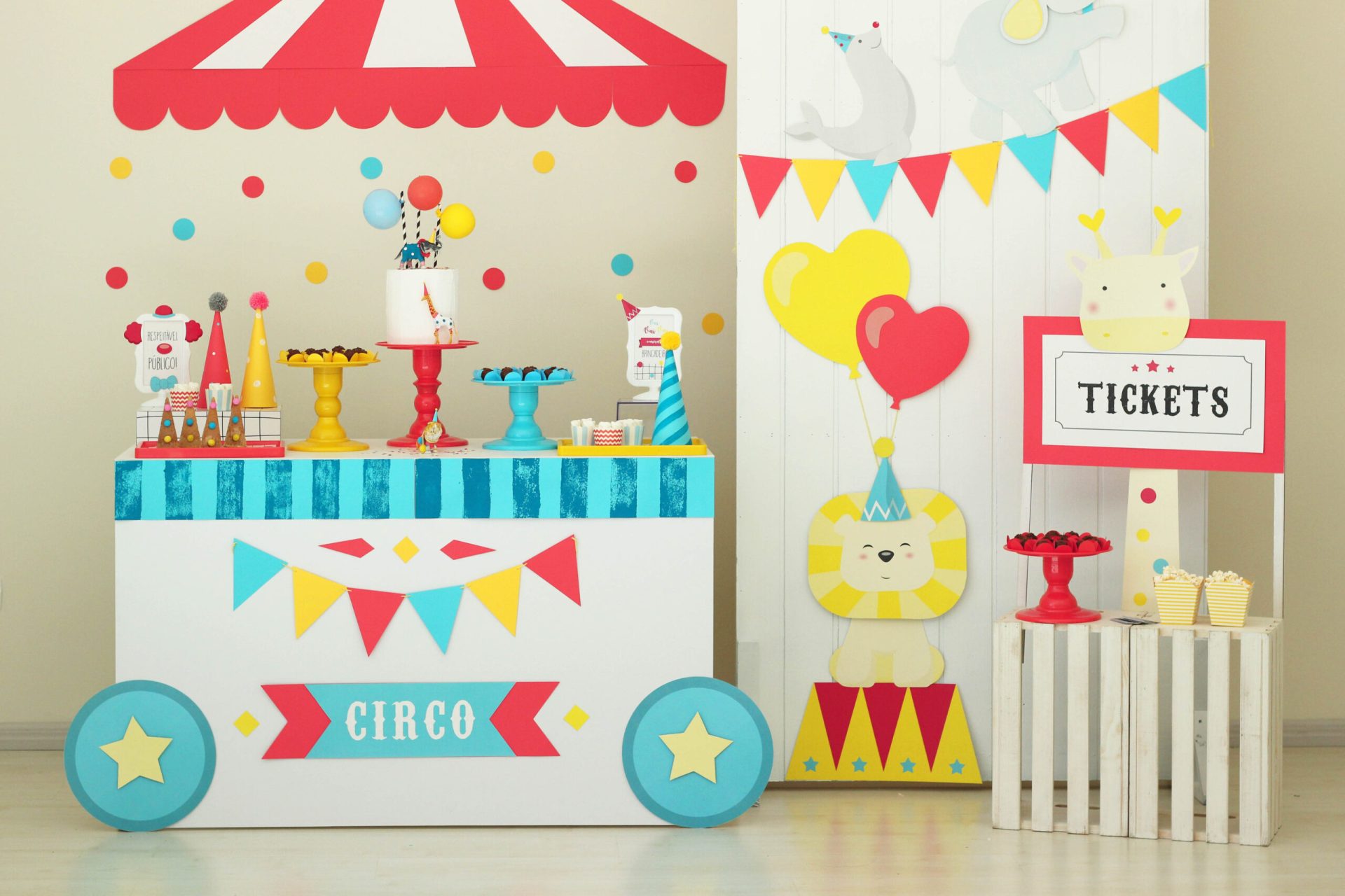 quanto custa montar festa circo simples