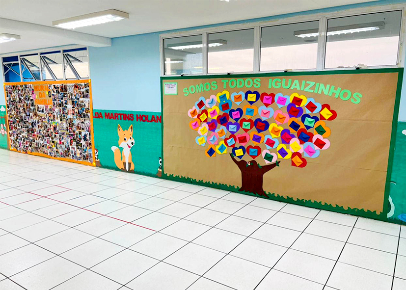 decoração festa da familia na escola