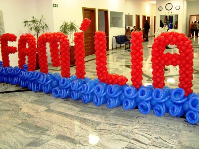 decoração festa da familia na escola