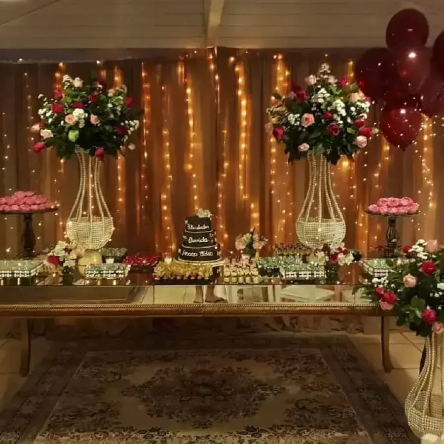 decoração festa de 15 anos