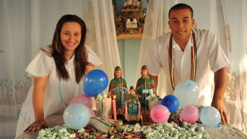 decoração festa de cosme e damião na umbanda