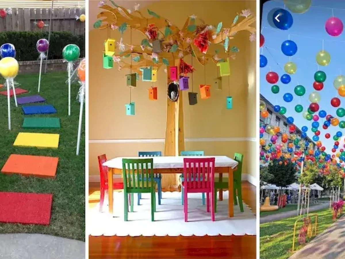 decoração festa dia das crianças escola