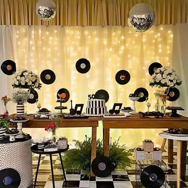 onde comprar decoração festa discoteca anos 70