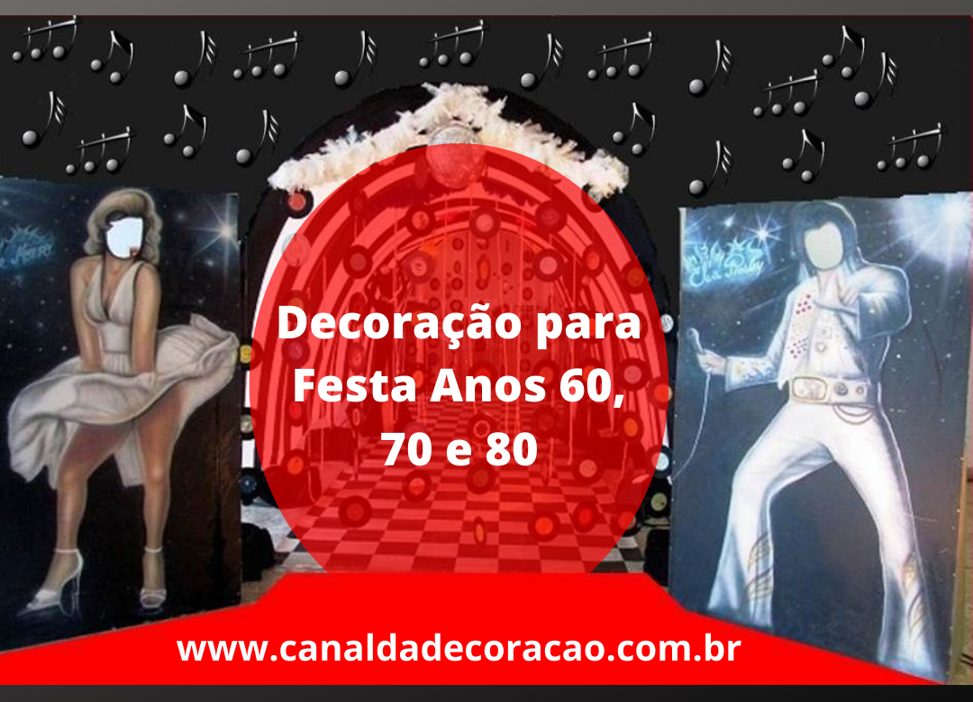 erros comuns decoração festa disco anos 70