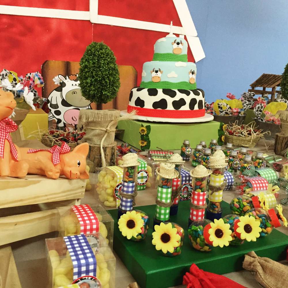 decoração festa fazendinha