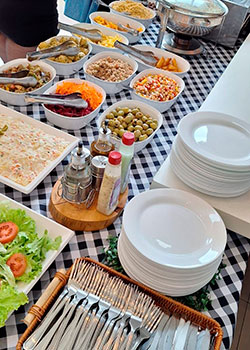 decoração festa feijoada