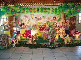 ideias criativas decoração festa jardim encantado