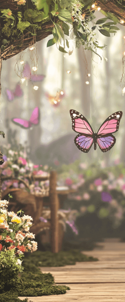 festa jardim encantado ou floresta encantada qual escolher