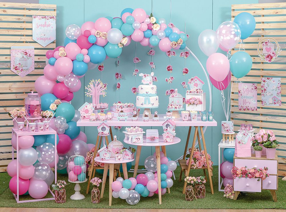 decoração festa infantil jardim encantado