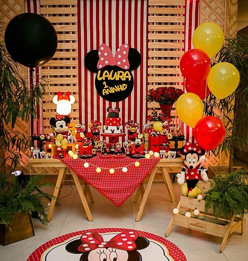 erros comuns ao decorar festa infantil minnie