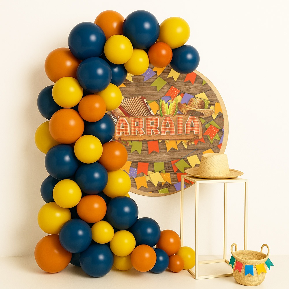 quanto custa decorar festa junina com balões