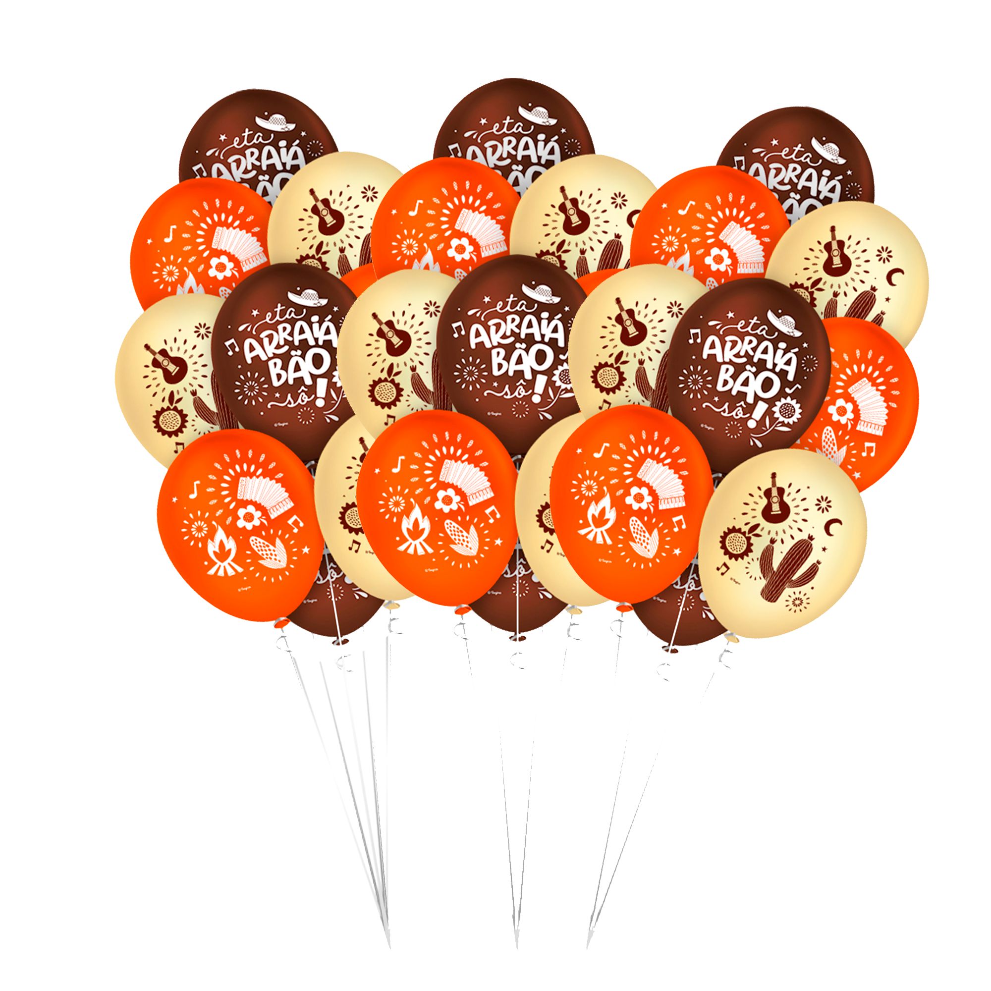 quanto custa decorar festa junina com balões