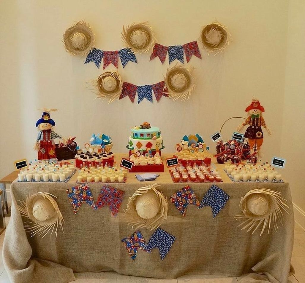 10 ideias criativas decoração festa junina simples