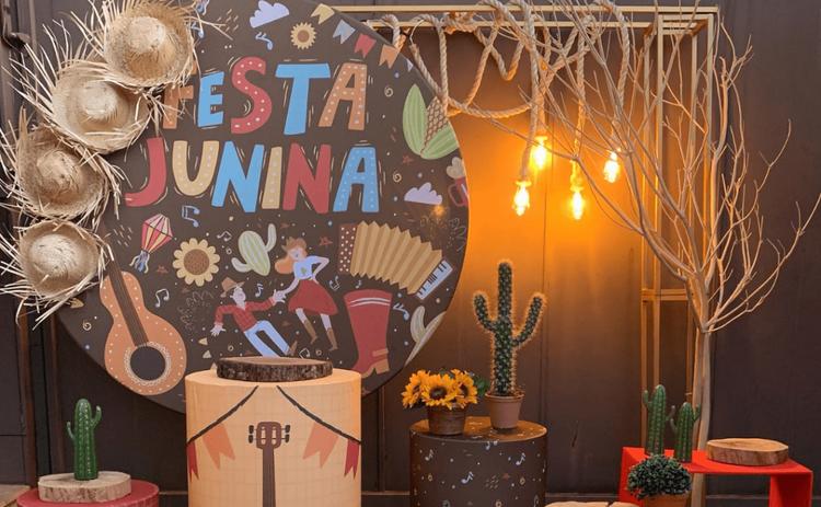 decoração festa junina sítio vs cidade