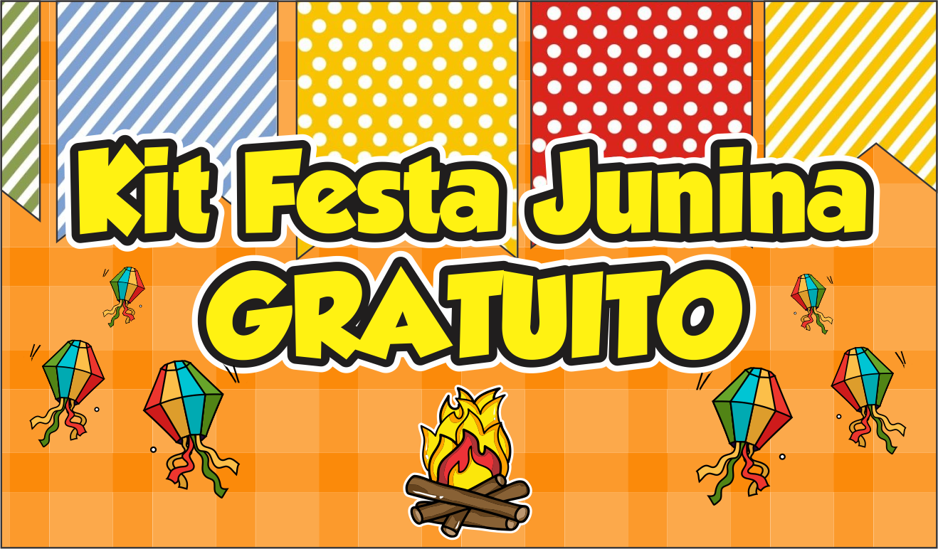 decoração festa junina para imprimir