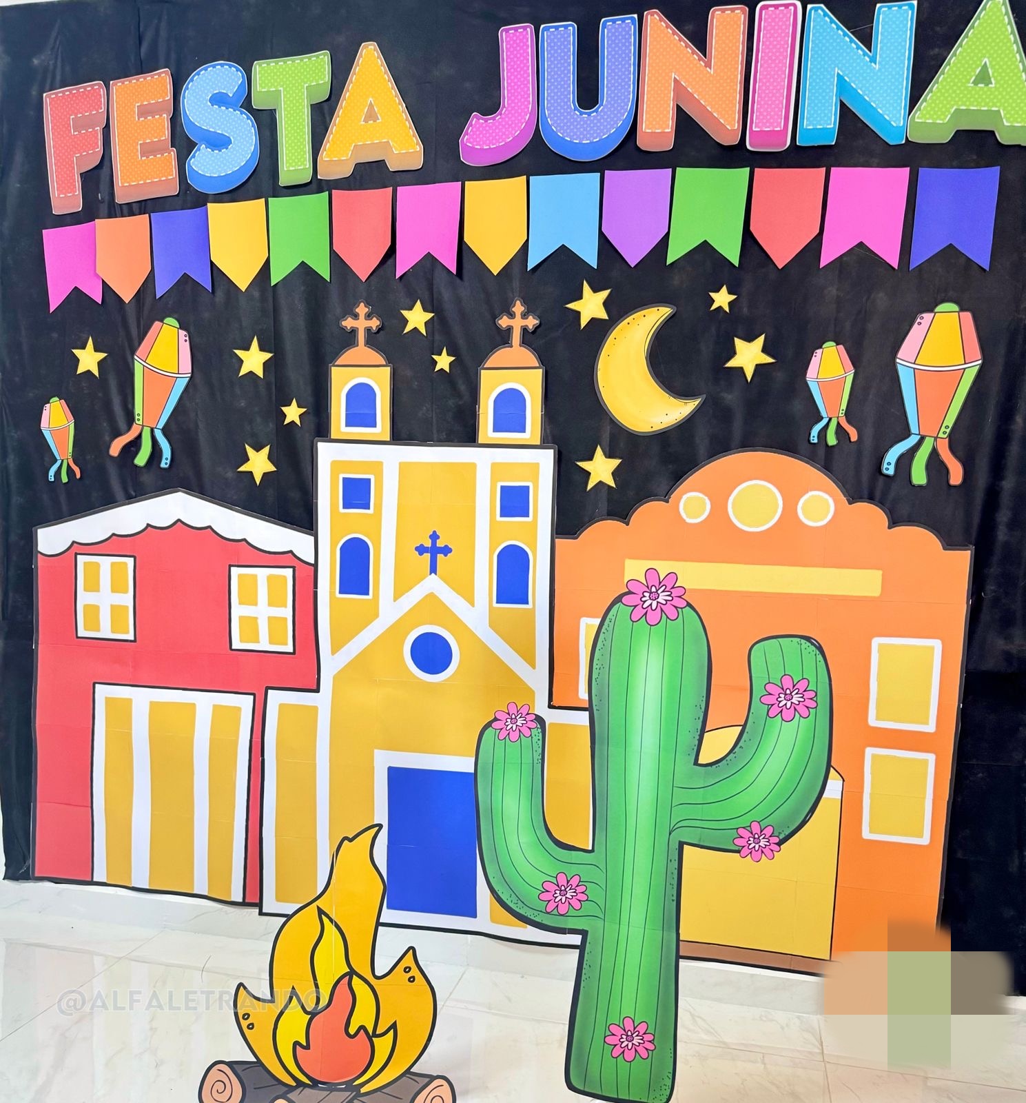 decoração festa junina para imprimir