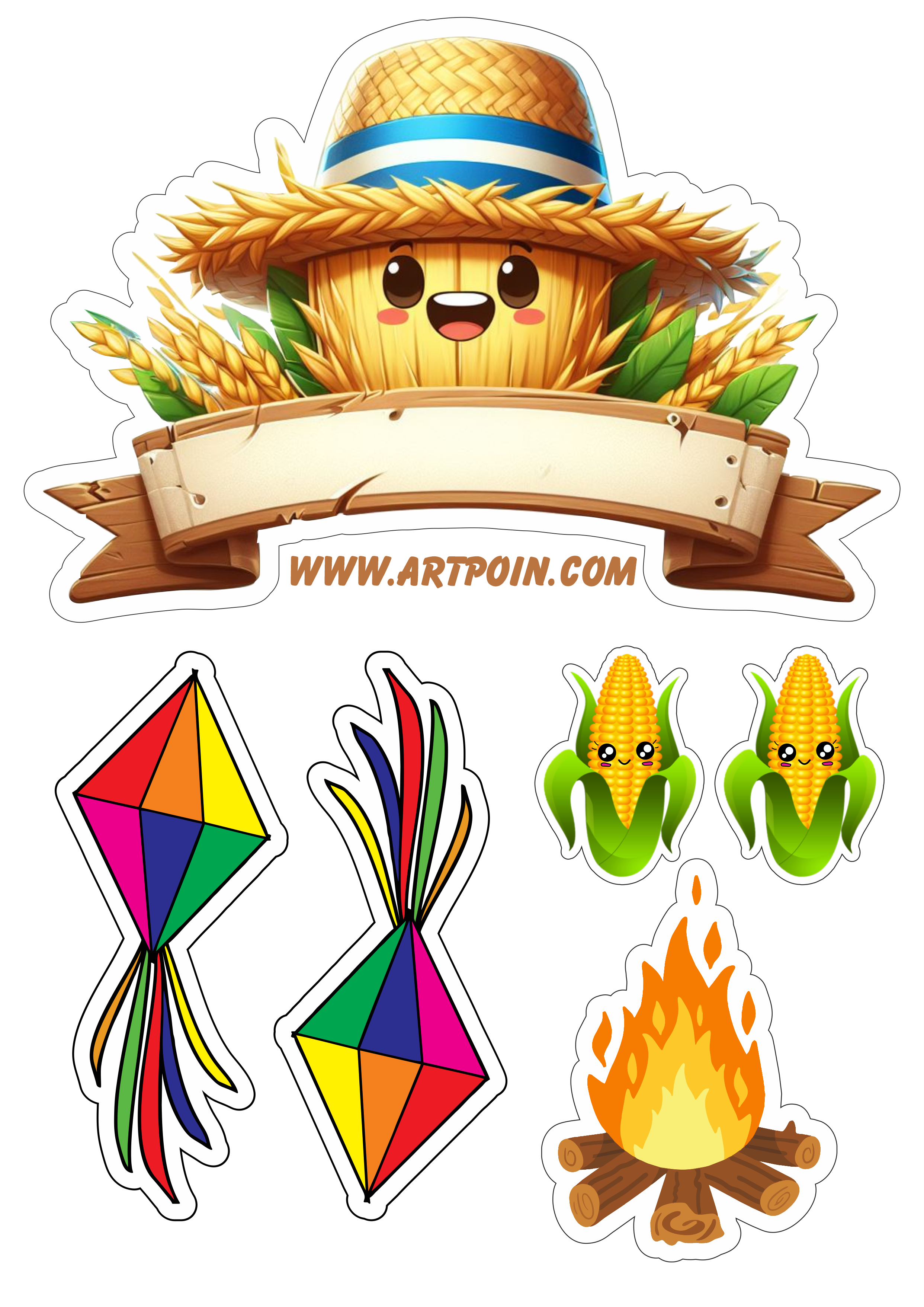 Guia Completo de Enfeites de Festa Junina para Imprimir em Casa