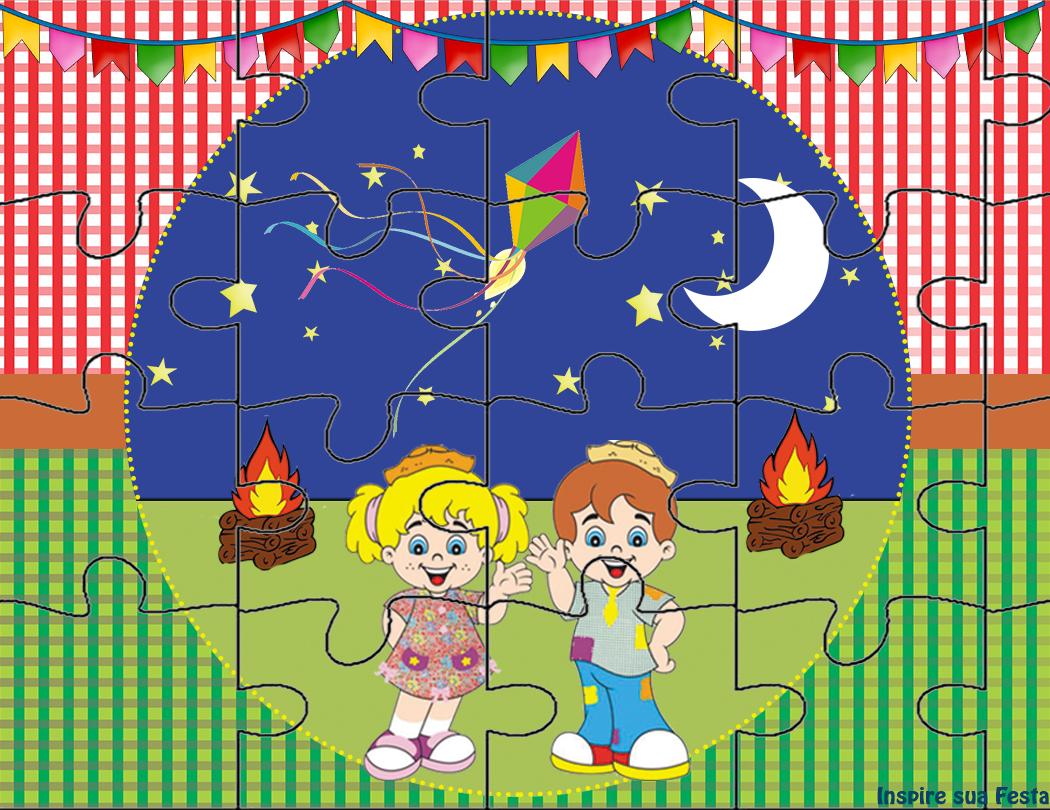 decoração festa junina para imprimir grátis