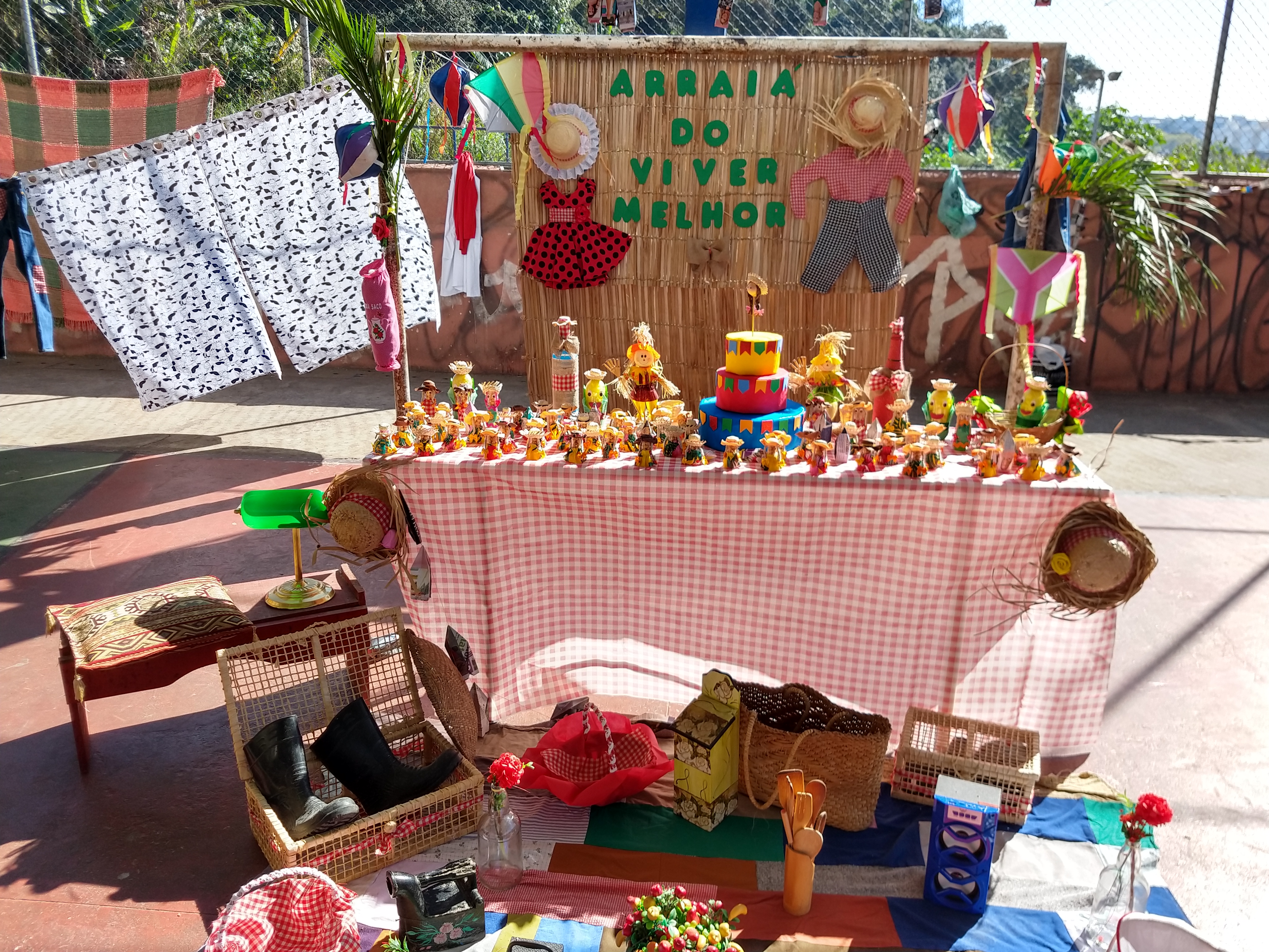 erros comuns decoração festa junina posto de saude