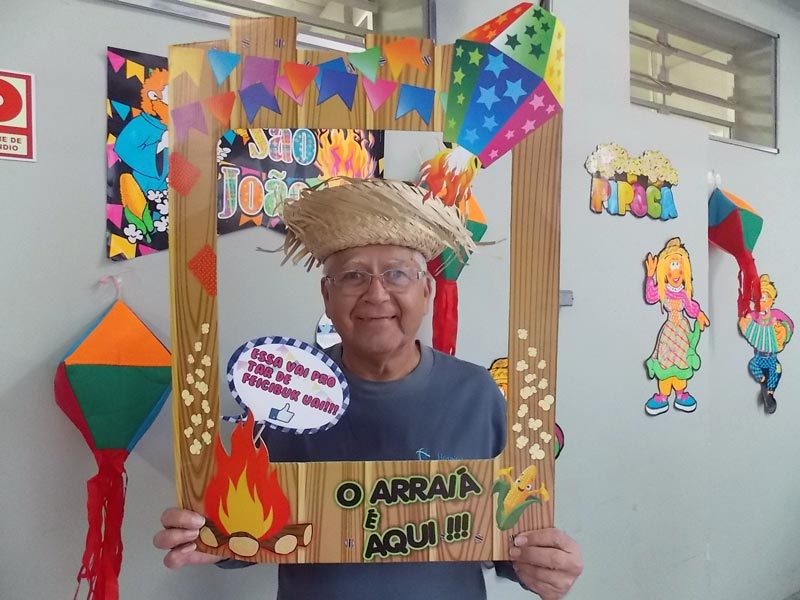 decoracao festa junina posto de saude barata