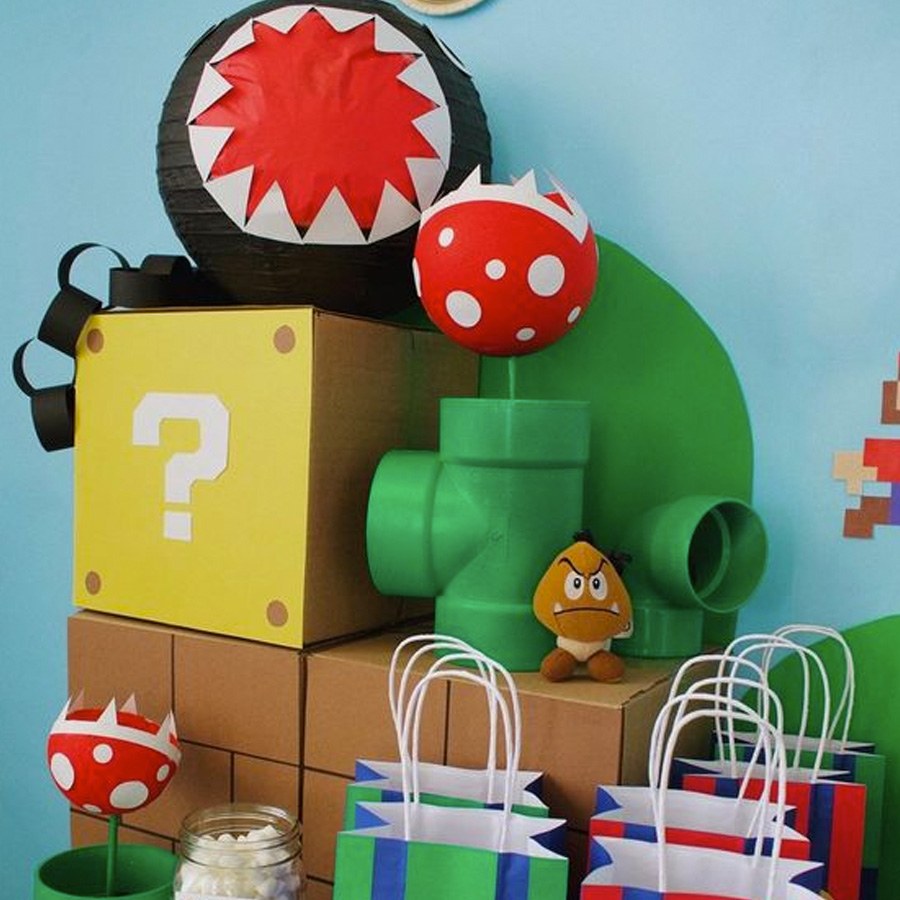 Ideias Criativas de Lembrancinhas para Festa Mario Bros